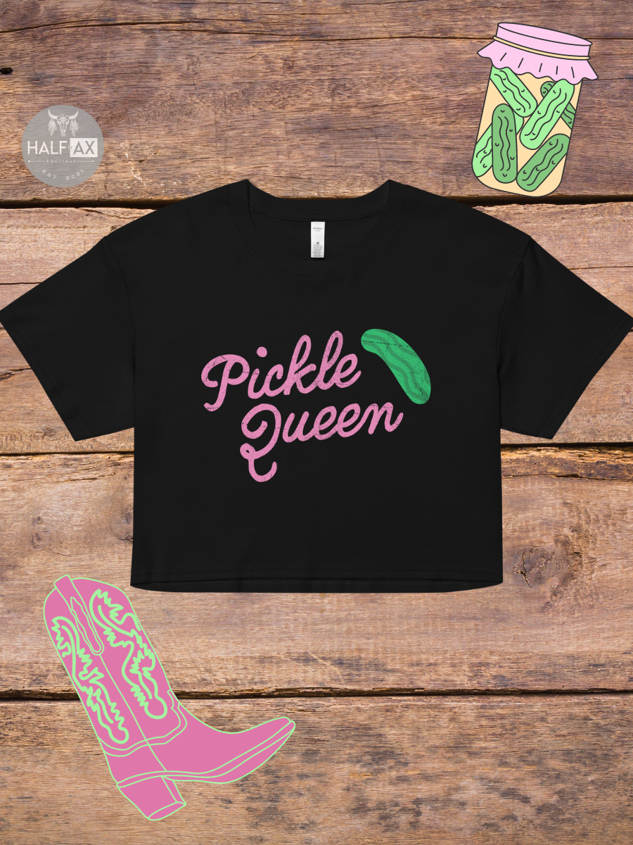 Pickle Queen || Crop Top
