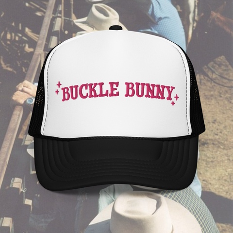 Buckle Bunny || Embroidered Trucker Hat