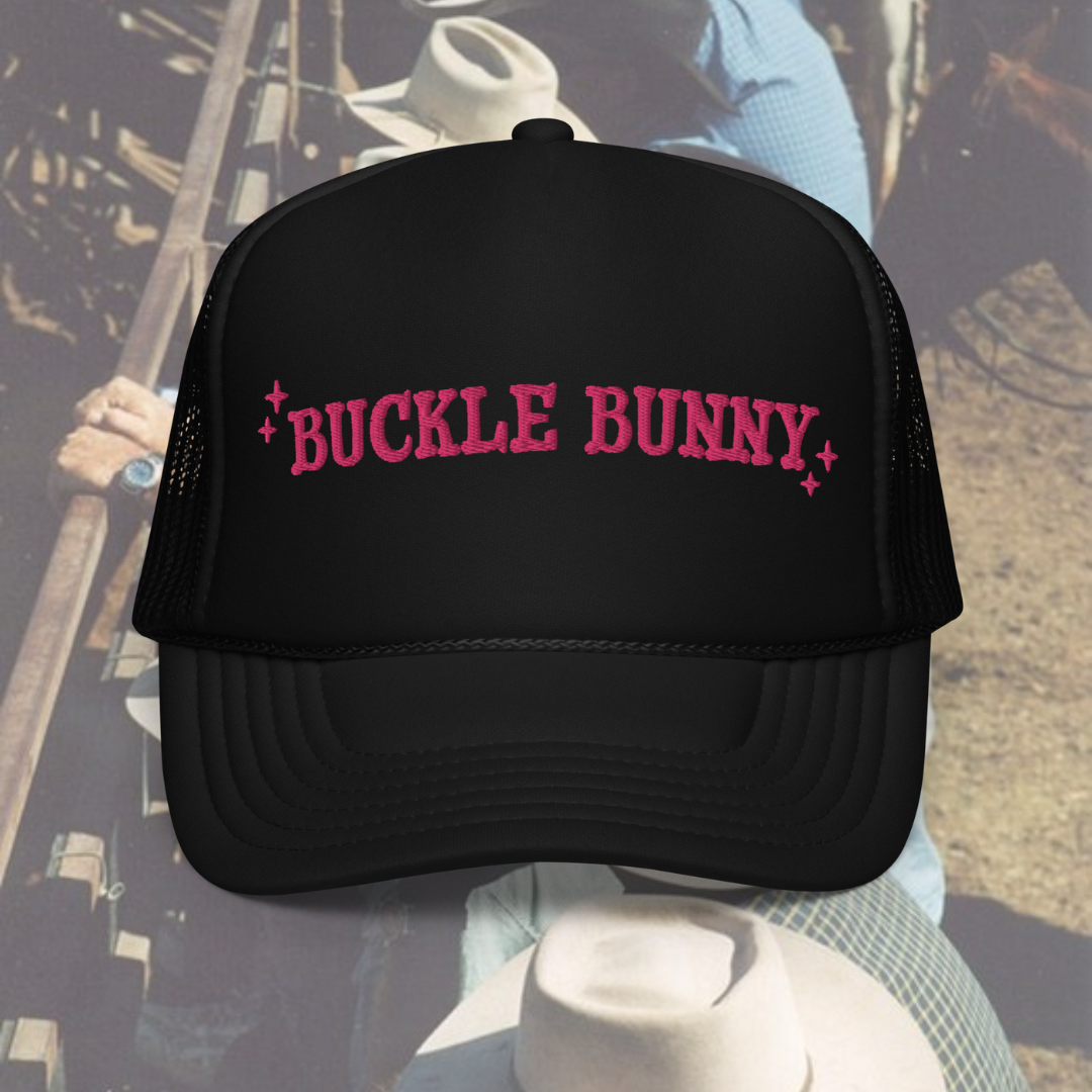 Buckle Bunny || Embroidered Trucker Hat
