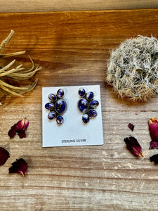 Violet Rose II Stud Earrings