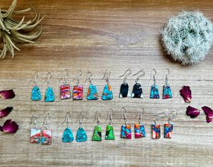 Mini Slabs - Pick your style || Earrings