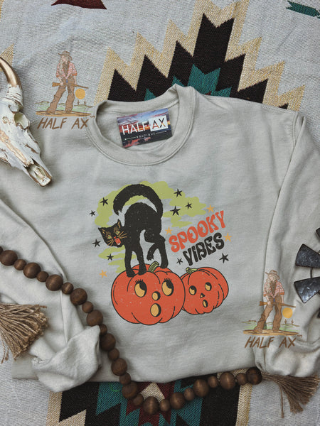 Spooky Vibes || Crewneck