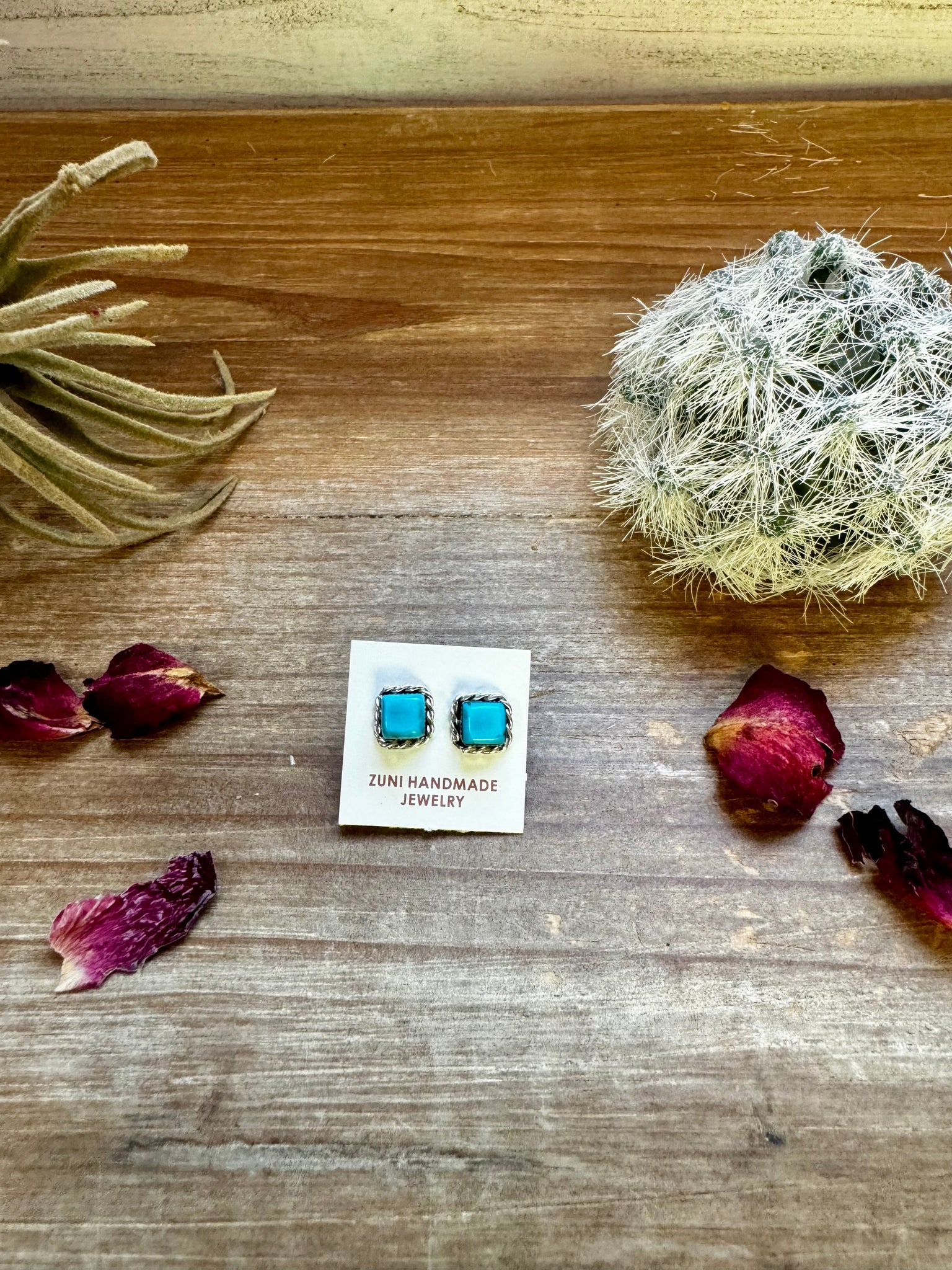 Mini Turquoise || Stud Earrings