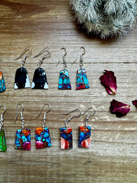 Mini Slabs - Pick your style || Earrings