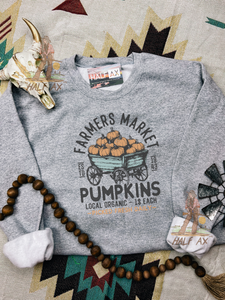 Farmers Market Pumpkins || Crewneck