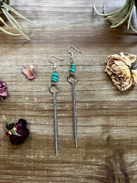 Chick Blue Turquoise || Earrings