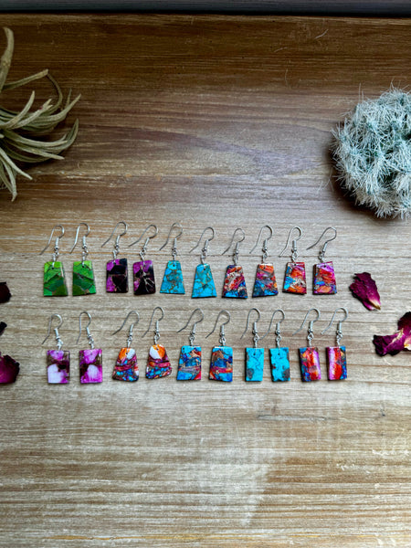 Mini Slabs - Pick your style || Earrings