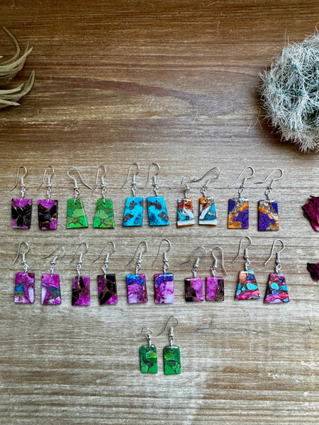 Mini Slabs - Pick your style || Earrings