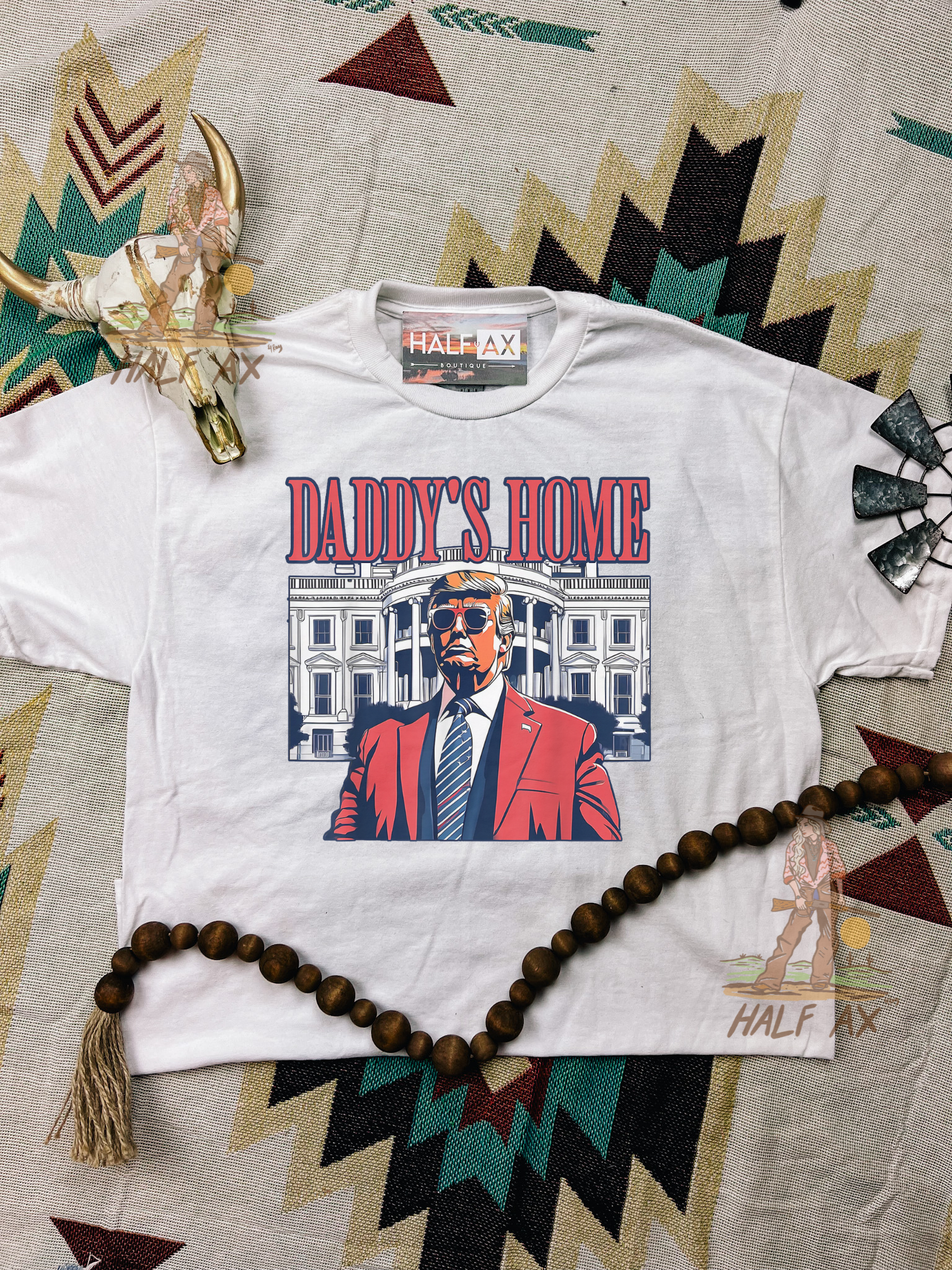 Daddy’s Home Red || Tee or Crewneck