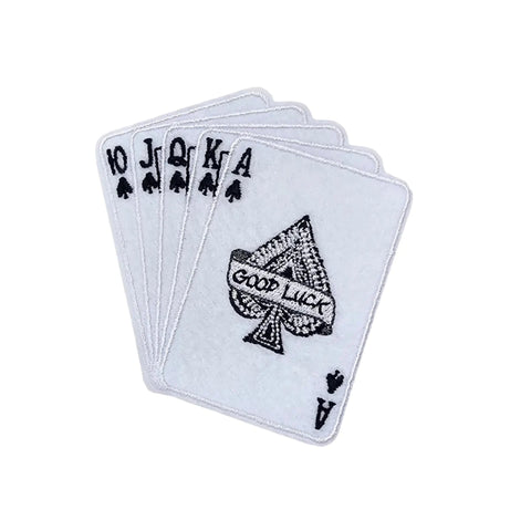 Good Luck Playing Cards Patch