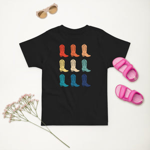 Retro Boots || Toddler Tee