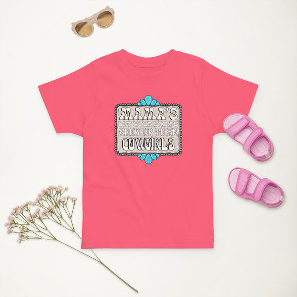 Grow up to be COWGIRLS || Toddler Tee