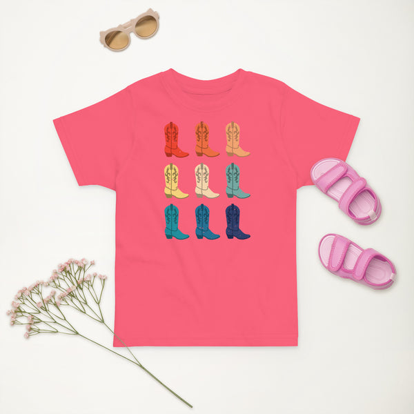 Retro Boots || Toddler Tee