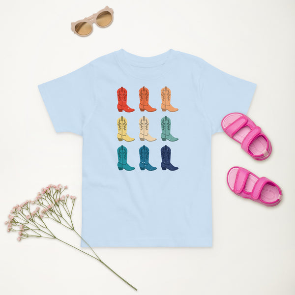 Retro Boots || Toddler Tee