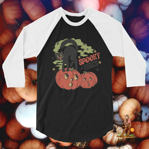 Spooky Vibes || Raglan Tee
