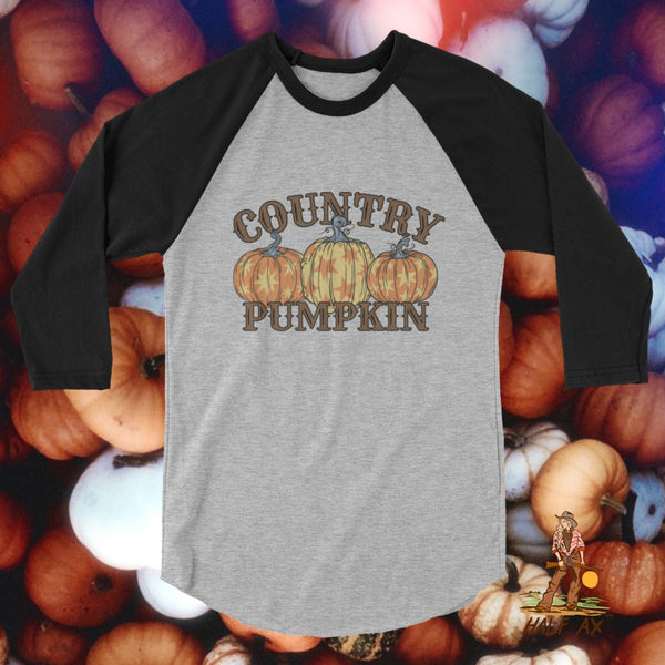 Country Pumpkin || Raglan Tee