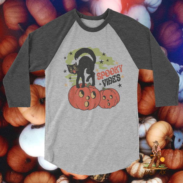 Spooky Vibes || Raglan Tee