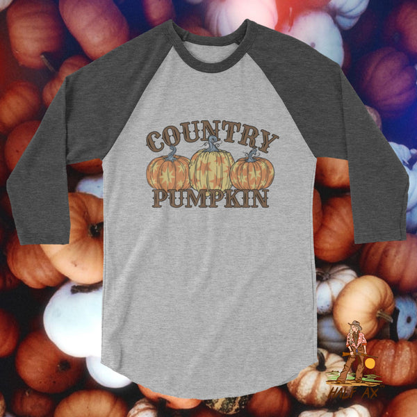 Country Pumpkin || Raglan Tee