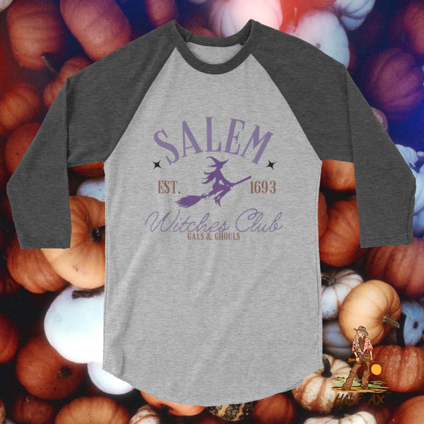 Salem Witches Club || Raglan Tee