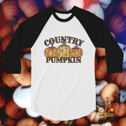 Country Pumpkin || Raglan Tee