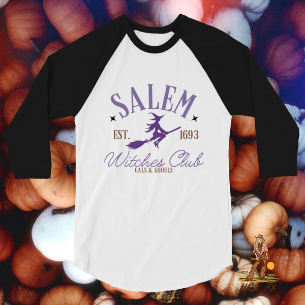 Salem Witches Club || Raglan Tee