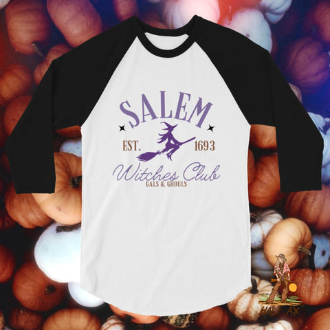Salem Witches Club || Raglan Tee