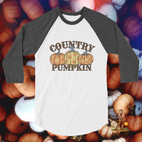 Country Pumpkin || Raglan Tee