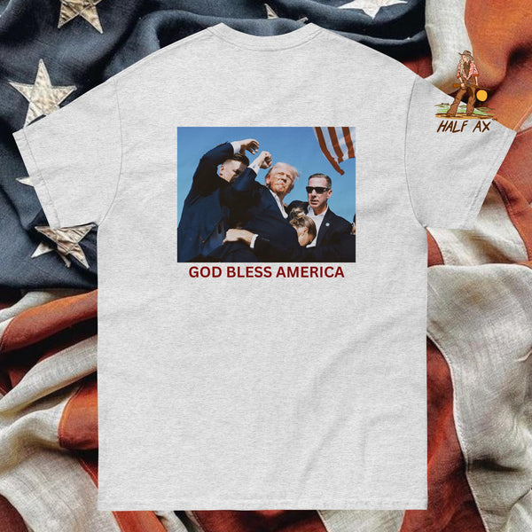 GOD BLESS AMERICA 2.0 || Double Sided Tee