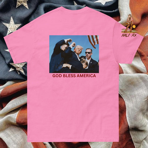 GOD BLESS AMERICA 2.0 || Double Sided Tee