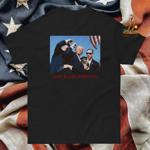 GOD BLESS AMERICA 2.0 || Double Sided Tee