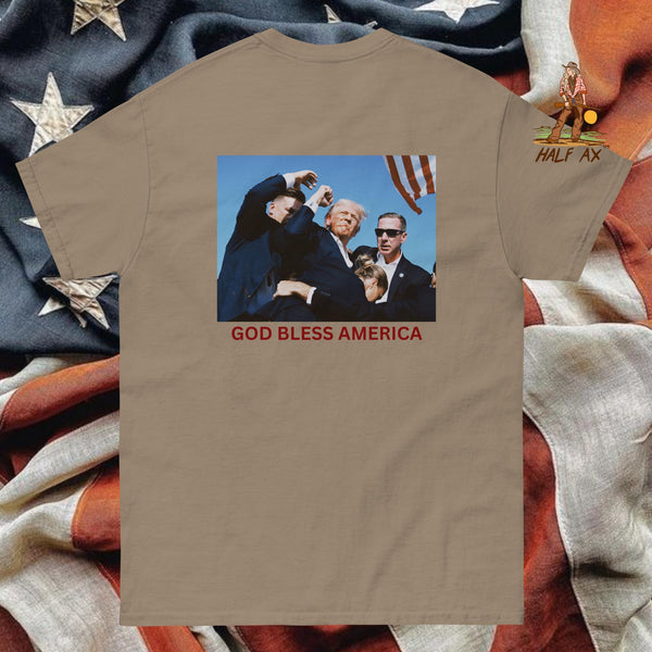 GOD BLESS AMERICA 2.0 || Double Sided Tee