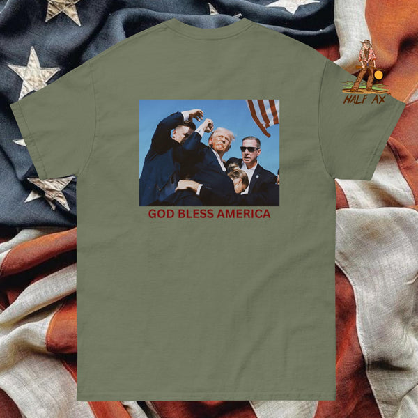 GOD BLESS AMERICA 2.0 || Double Sided Tee