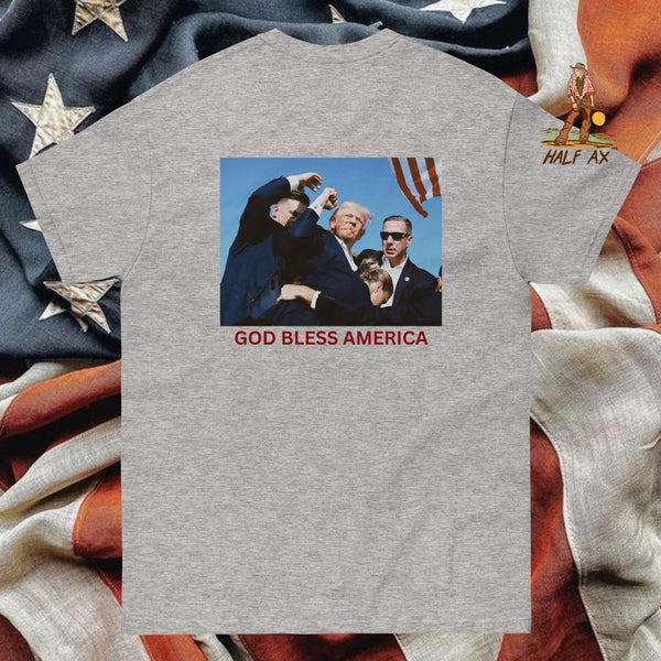 GOD BLESS AMERICA 2.0 || Double Sided Tee