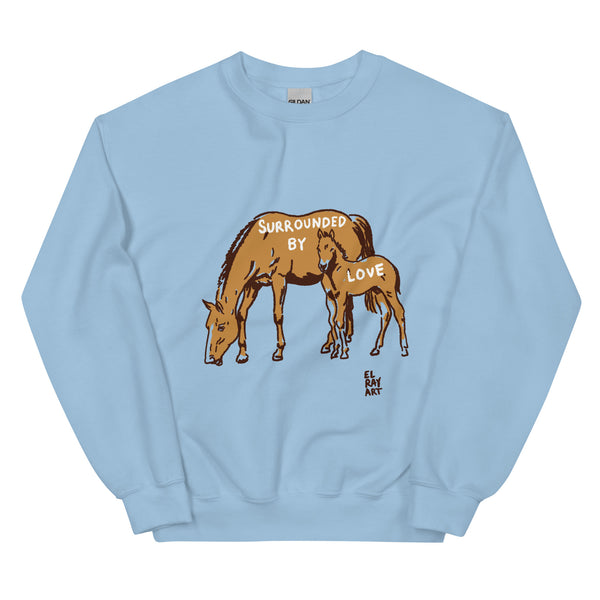 Surrounded By Love || Crewneck
