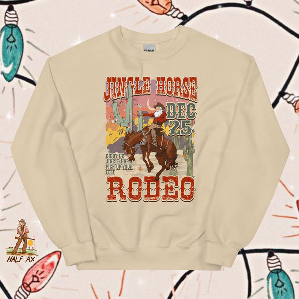 Jingle Horse Rodeo || Crewneck