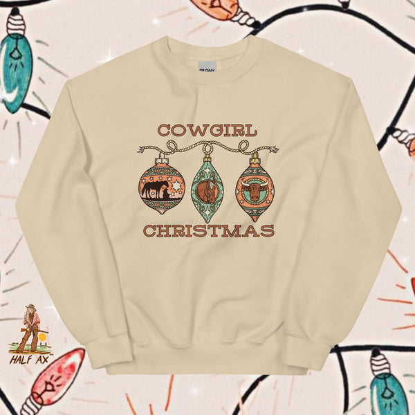 Cowgirl Christmas || Crewneck