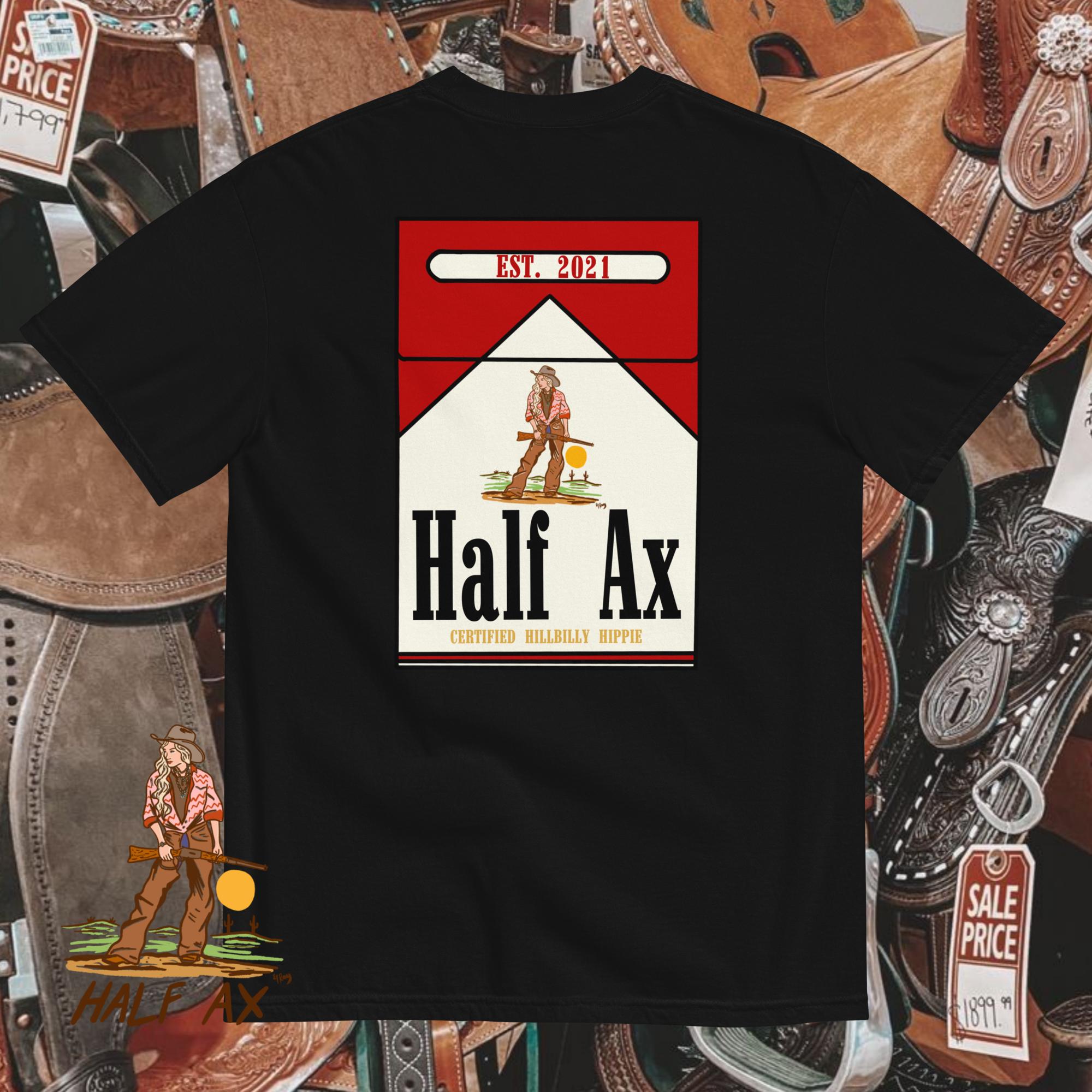 Half Ax Cowboy Killer || Comfort Colors Tee