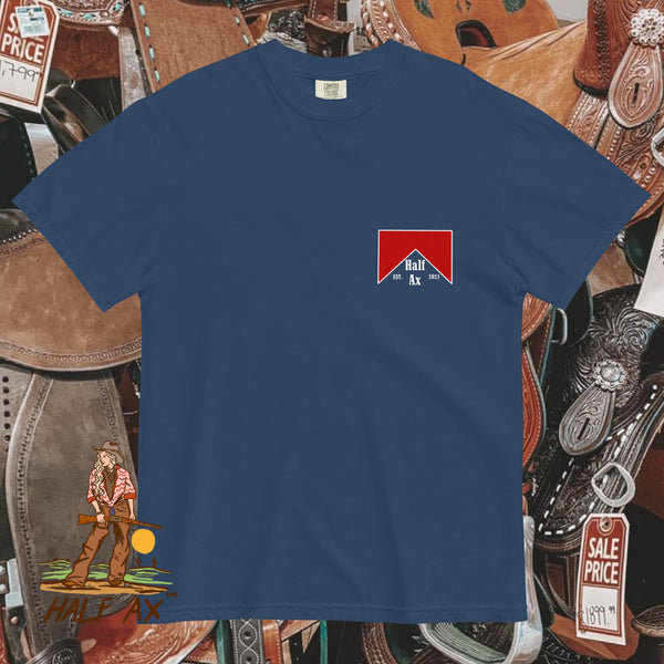 Half Ax Cowboy Killer || Comfort Colors Tee