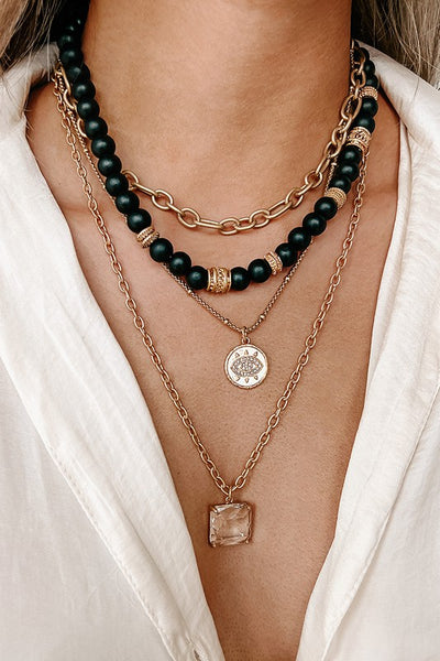 The Presley Necklace || Black
