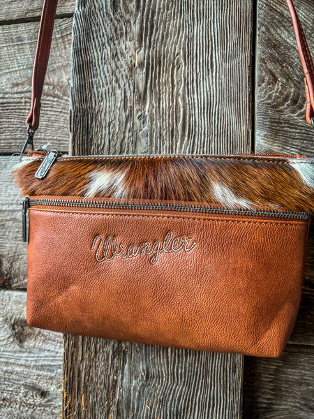 Cowhide Wrangler || Leather Purse