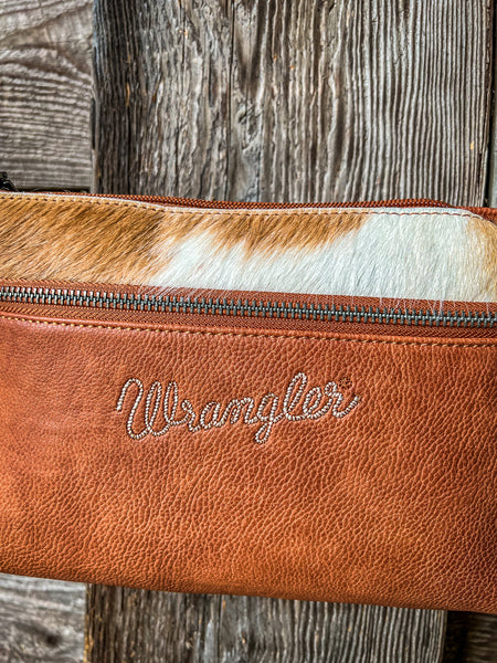 Cowhide Wrangler || Leather Purse