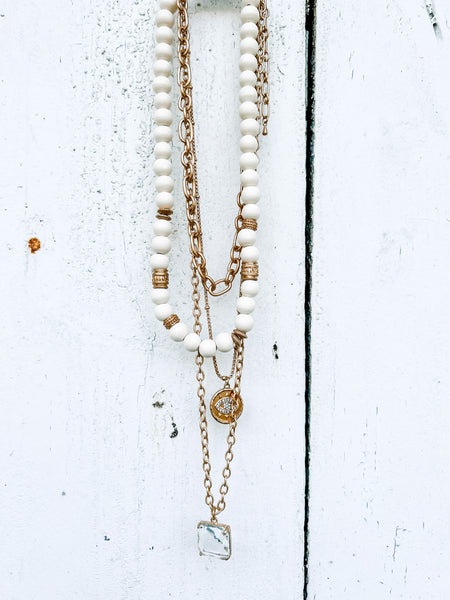 The Presley Necklace || Ivory