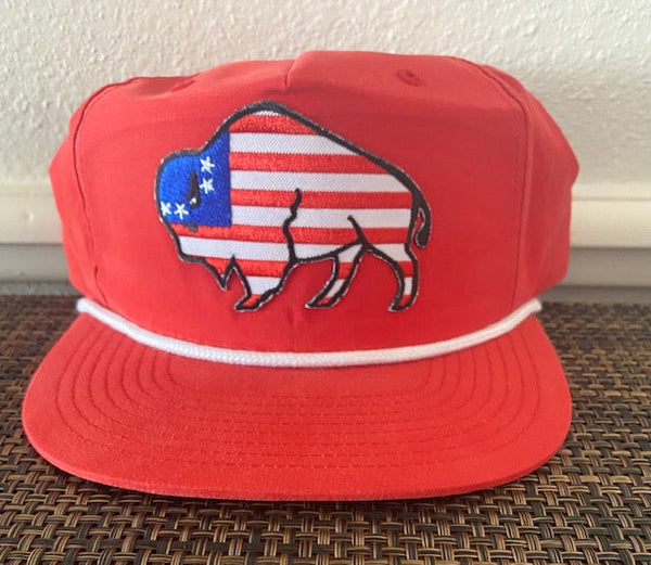 Buffalo Honor Cap Retro Style Two Colors