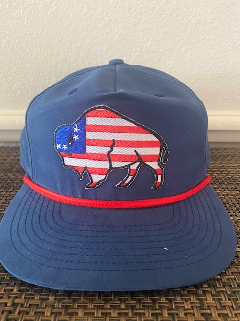Buffalo Honor Cap Retro Style Two Colors
